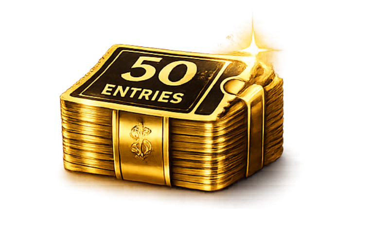 50 Tickets – iPhone 17 Pro Max (BEST VALUE💎)